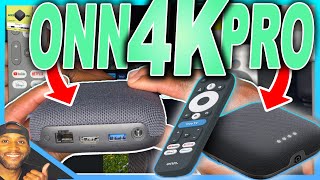 NEW WALMART 4K ONN PRO STREAMING BOX HANDS ON REVIEW & HOW TO SETUP