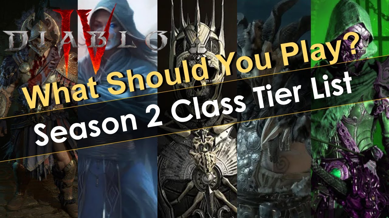 Class Tier List for Diablo 4 (Season 2) - Icy Veins