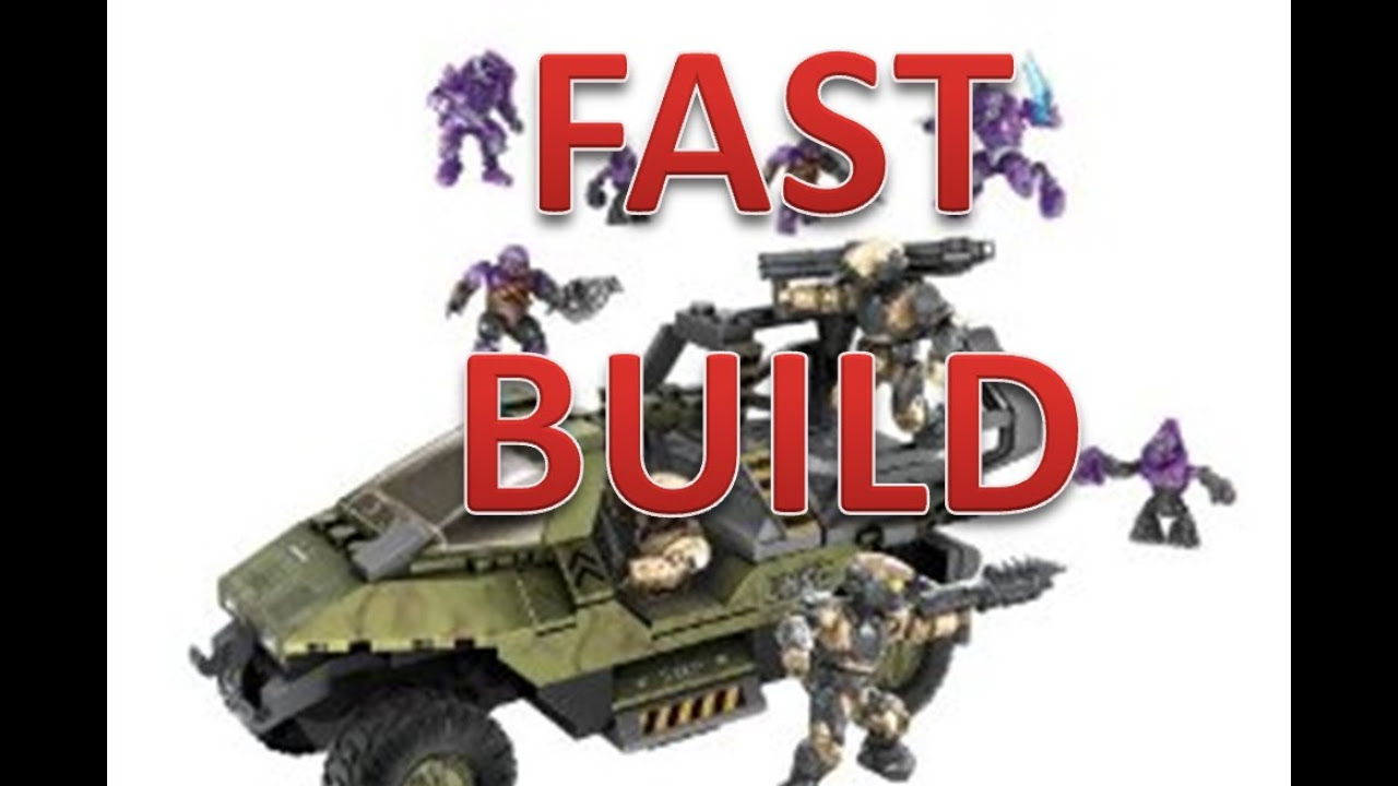 Fast build: UNSC Troop Transport. Halo Mega Bloks... - youtube