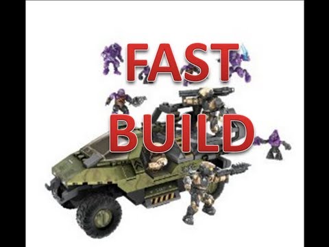 Video Fast build: UNSC Troop Transport. Halo Mega Bloks... - youtube
