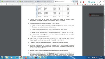 Ejercicio practico de excel 2