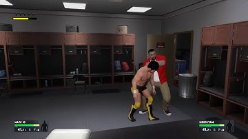 Def Jam 2K17 - Mack 10 defeats Hideo Itami