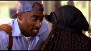 2pac dissin Mexican guy in Poetic Justice \& Janet Jackson scene