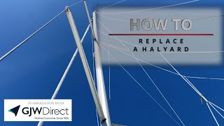 How to replace a halyard  Yachting Monthly