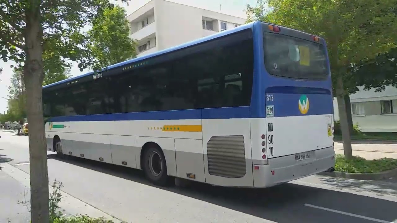 Spot de tram et bus Twisto à Caen le 23/06/23