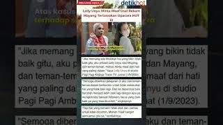 Lolly Unyu Minta Maaf Soal Rekam Mayang artist netizen lolly mayang hutkemerdekaanri viral
