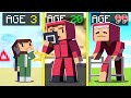 Surviving 99 Years In SQUID GAME In Minecraft!