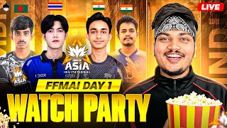 Free Fire Max Asia Invitational Live Day  1 Watch Party With TSG ARMY - Garena Free Fire