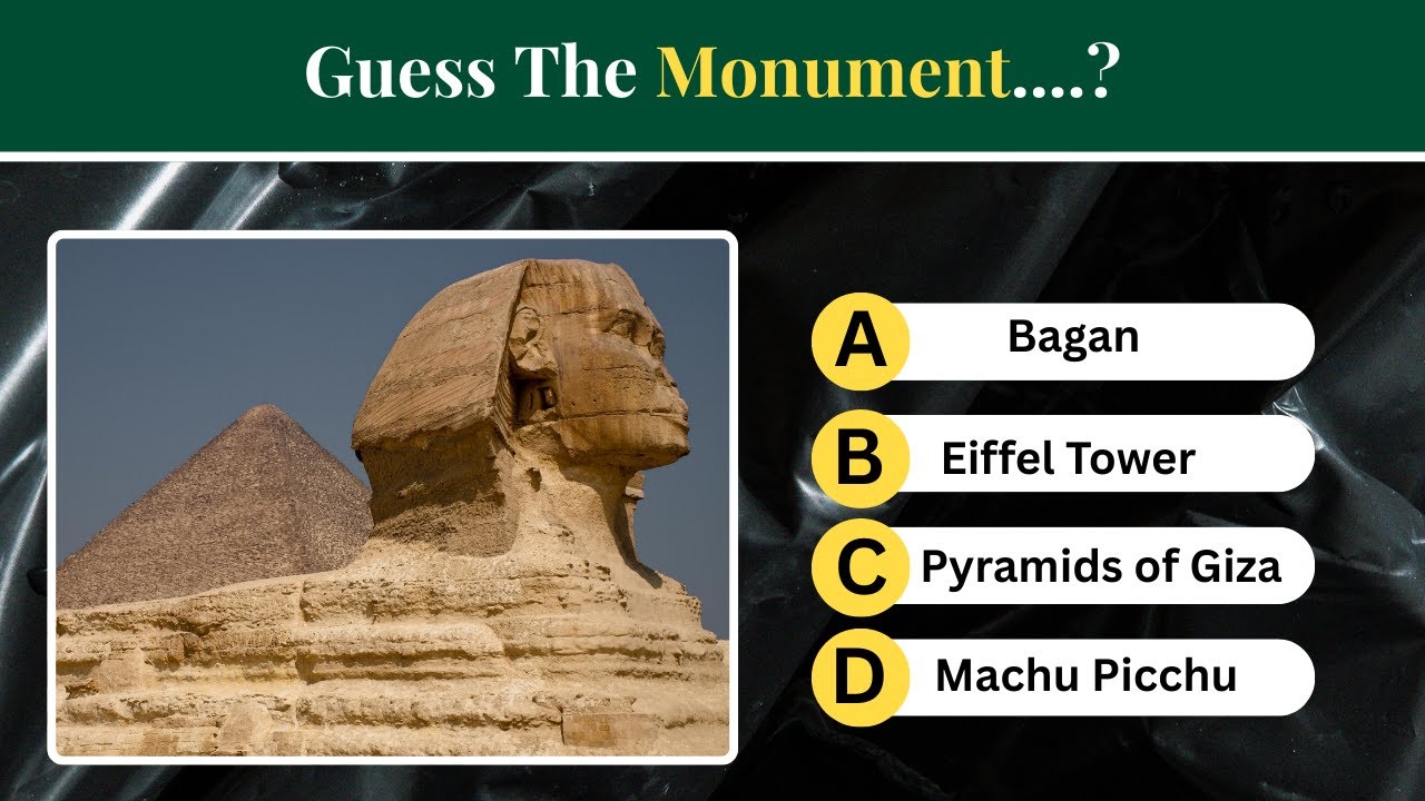 CAN YOU GUESS? | Ancient Monuments By Picture|Test Your Travel Knowledge | Only 10% Can Pass