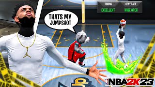 I TOOK THE BEST SHOOTERS JUMPSHOT IN NBA 2K23 AND I COULD'T MISS!!! (BENJY JUMPSHOT)