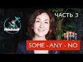 Some Any No. Часть 3. Местоимение Аny и его производные. Английский для путешествий