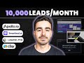 How to contact 10,000 leads a month using Apollo.io, Clay.com & Smartlead