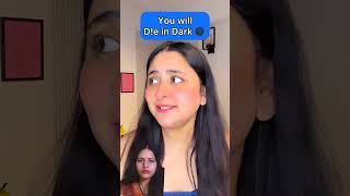 we will die and light or dark #funny #ytshorts #shorts #greenscreen #brownsibling #akanshu
