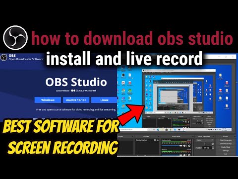 How to install OBS Studio on Windows 10 + Quick Start Screen Recording With OBS Studio