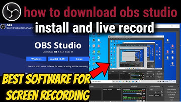 How to install OBS Studio on Windows 10 + Quick Start Screen Recording With OBS Studio