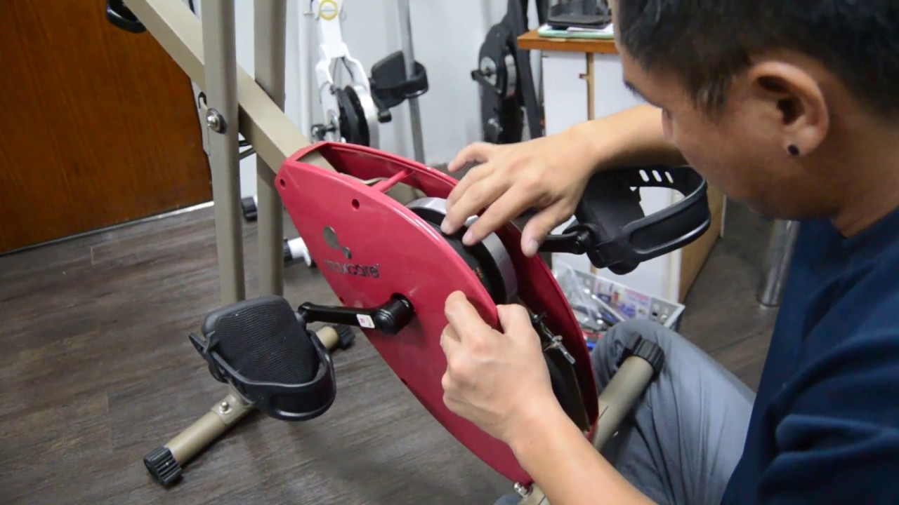 Inside look of the X1E Exercise Bike 