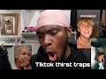 REACTING TO CRINGEY THIRST TRAPS TIKTOKS  *this way scary*