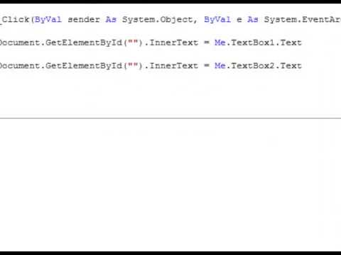 Visual Basic 2008 Webbrowser Login System