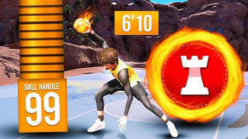 FIRST 6’10 POINT FORWARD with 99 BALL HANDLE on NBA 2K23 (Best Point Forward Build)