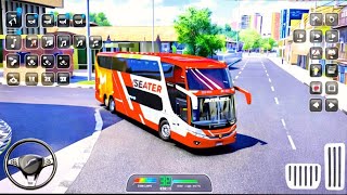 Highway Bus Driving game 2026 ! Android Gameplay class driving highway bus screenshot 1