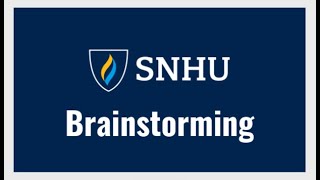 Brainstorming