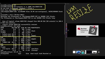 Resize the LVM partition RHCSA 9 || RHCSA 9 Exam preparation 2023
