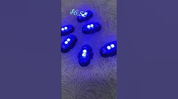 Wireless led strobe lights with remote, usb anti-collision light
