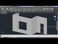 como hacer una pared 3D en autocad