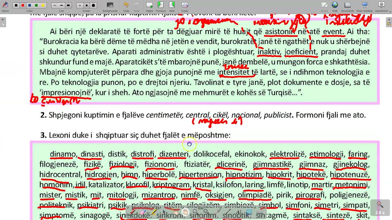 76 Gjuha 9 Filara Mesimi 76 Drejtshkrimi i fjalëve me prejardhje të huaj