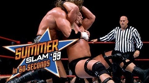 SummerSlam in 60 Seconds: SummerSlam 1999