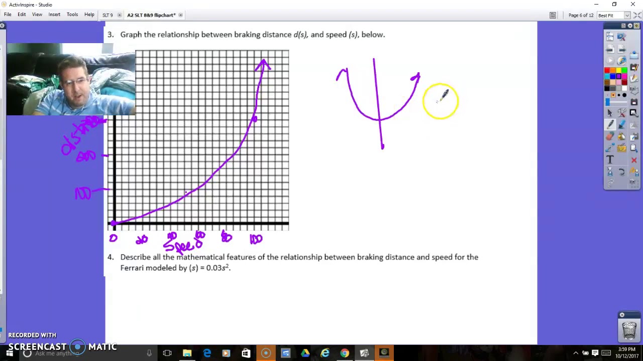 Algebra 2 U1T2SLT8 - Radical Functions to model problems - YouTube