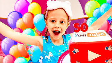 Nastya kỷ niệm 50 triệu người đăng ký trên kênh