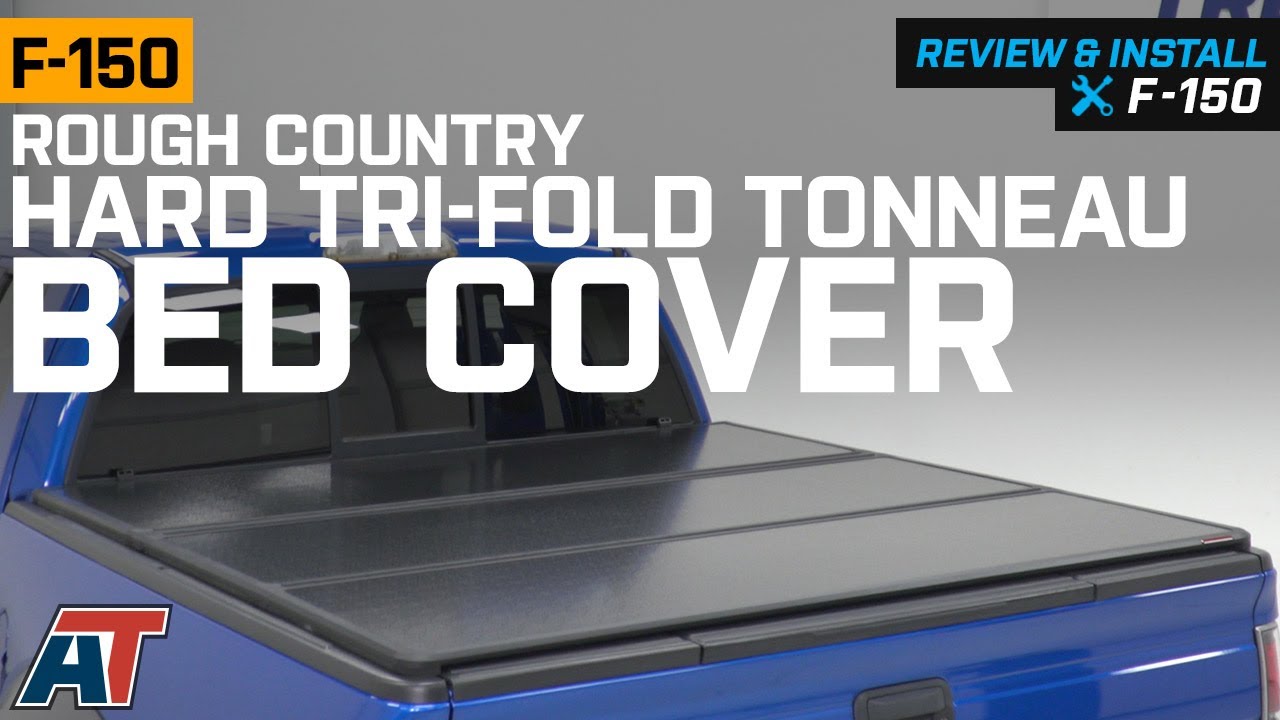 Rough Country F 150 Hard Tri Fold Tonneau Cover T540849 09 14 Styleside F 150 W 5 5 Ft 6 5 Ft Bed