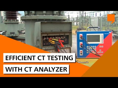 Efficient current transformer testing with OMICRON CT Analyzer