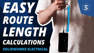 How to Calculate Wire Route Lengths in SOLIDWORKS Electrical Routing