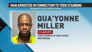 Man Arrested in Connection to Roanoke Teen Stabbing