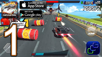 Rush N Krush Android iOS Walkthrough - Gameplay Part 1 - Trail Race, Story Mode