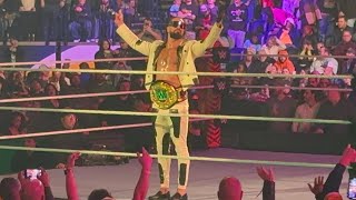 The World Heavyweight Championship Seth "Freakin" Rollins entrance live on Raw in Nashville