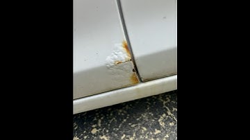 2012 Honda Civic: quick rust bubble repair and re-color