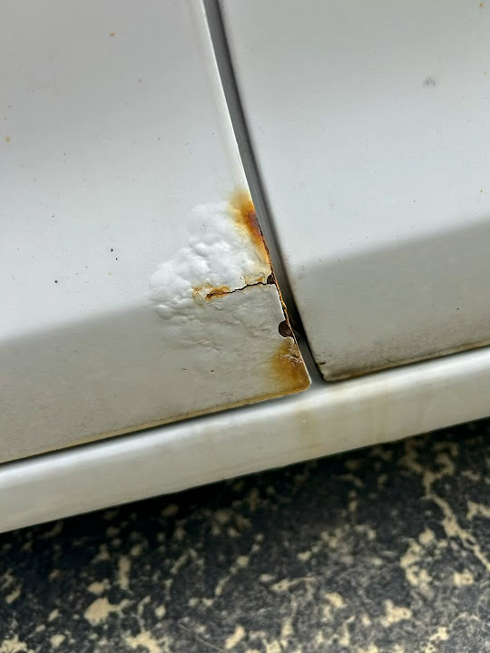 2012 Honda Civic quick rust bubble repair and recolor YouTube