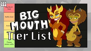Big Mouth Character Tier List