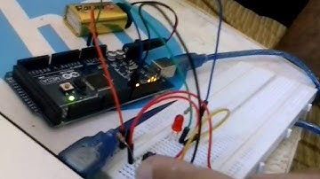 Sensor óptico reflexivo com Arduíno