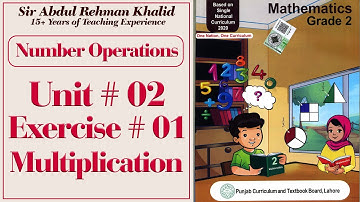 Unit 2 Multiplication Exercise 1 Class 2@educationuptoclass12