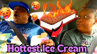 WORLDS HOTTEST ICE CREAM PRANK ON UNSUSPECTING FIANCE! *GONE WRONG*