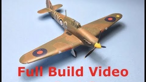 Airfix 1/72 Hawker Hurricane Mk1 Build Part 3, How To Apply Decals (Part1)