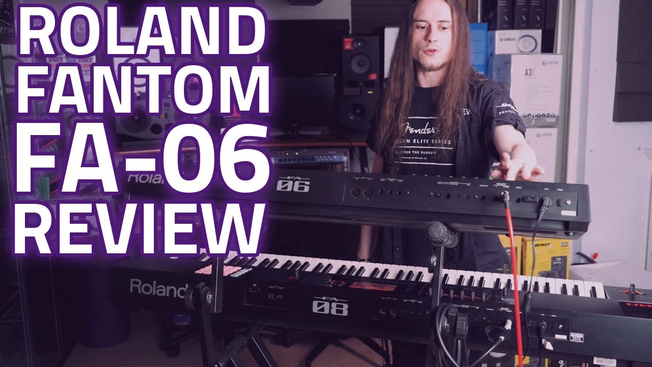 Roland Fantom FA 06 Music Synthesizer Workstation Review