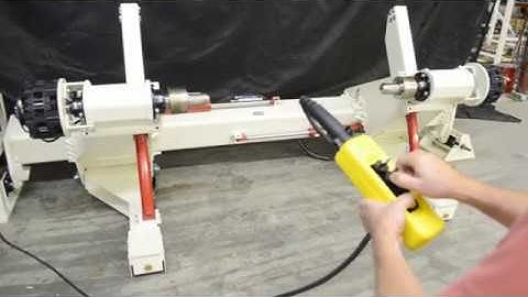 Powell Engineering, Inc. Shaftless unwind stand