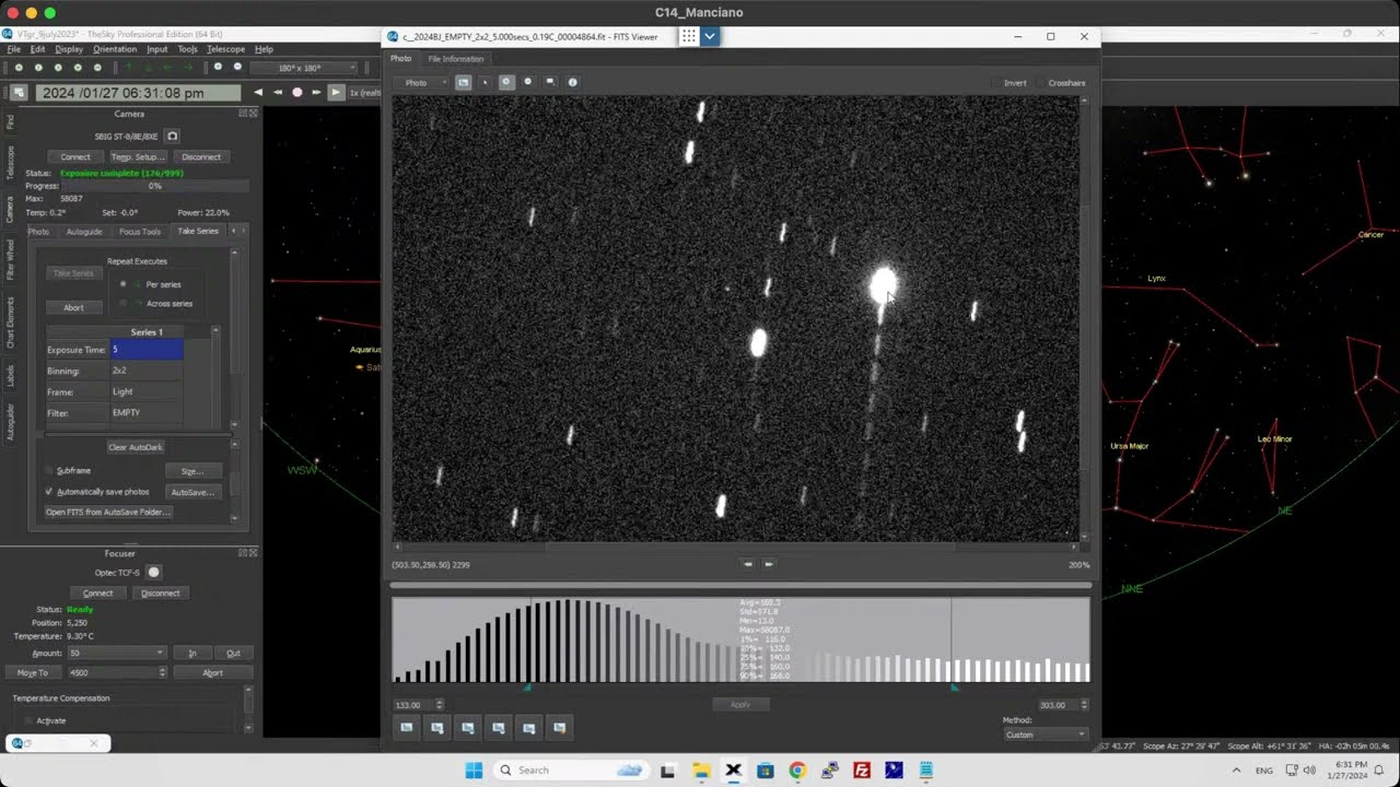 NearEarth Asteroid 2024 BJ very close encounter online observation