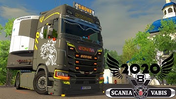 SCANIA S770 V8 CUSTOM TUNING V8 ETS2 1.38X