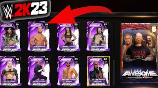 Pink Diamond JD McDonagh Pack Opening!!! WWE 2K23 MyFaction